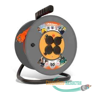 Удлинитель на катушке 4х50м с заземл. 16А IP44 ВЕМ-250 термо ПВС 3х2.5 UNIVersal 9634209
