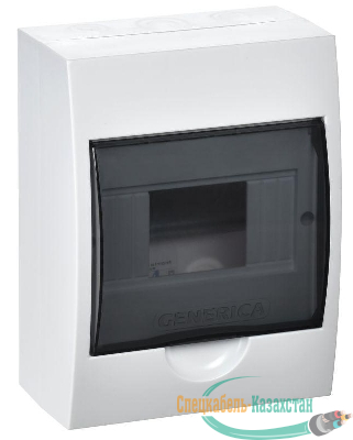 Бокс ЩРН-П-6 мод. навесной пластик IP41 GENERICA MKP12-N-06-41-G