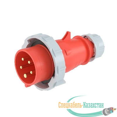 Вилка эл. каб. 16А 3P+E+N 400В IP67 DKC DIS2181637