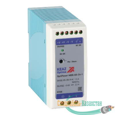 Блок питания OptiPower MDR-60-24-1 КЭАЗ 284541