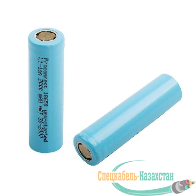 Аккумулятор Li-ion 18650 2000мА.ч unprotected (инд. упак.) PROCONNECT 30-2000-01