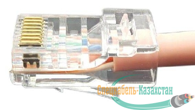Разъем легкой оконцовки PLEZ-8P8C-U-C6-100 RJ-45 (8P8C) под витую пару кат.6 (50 µ"/ 50 микродюймов) универс. (для ож и мж кабеля) (уп.100шт) Hyperline 403343