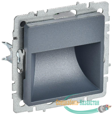 Подсветка светодиодная BRITE встраив. ПЛ20-БрМ механизм маренго IEK BR-FL20-K35