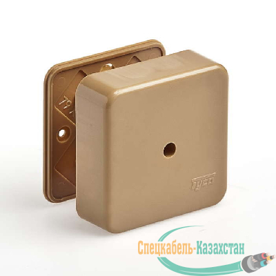 Коробка универсальная для кабель-каналов 80х80х25 кор. IP40 Рувинил 65005К