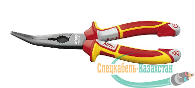 Длинногубцы диэлектрические угловые с резцом 205мм Felo 58222540