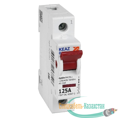 Выключатель нагрузки модульный OptiDin BM63PL-1125-УХЛ3 (ВМ63PL) КЭАЗ 328161