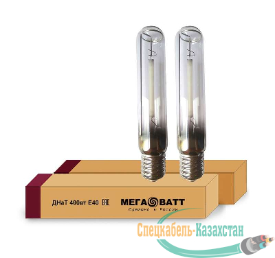 Лампа газоразрядная натриевая ДНаТ 400 E40 (25) МЕГАВАТТ 02959