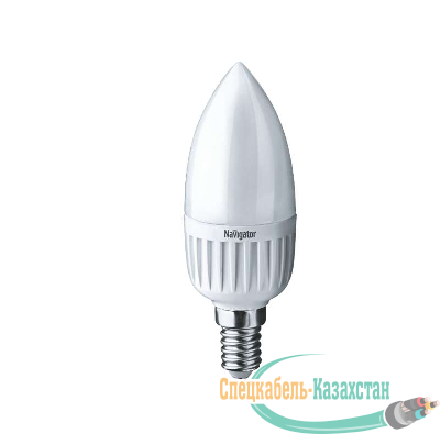 Лампа светодиодная 94 480 NLL-P-C37-5-230-2.7K-E14-FR 5Вт свеча 2700К тепл. бел. E14 330лм 220-240В Navigator 94480