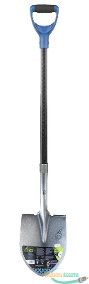 Лопата штыковая 1.20м черенок фибергласс с ПВХ (1/6) Green Apple Б0015196