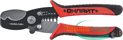 Ножницы 82 968 OHT-Nk02-2v1 резка и снятие изоляции ОНЛАЙТ 82968