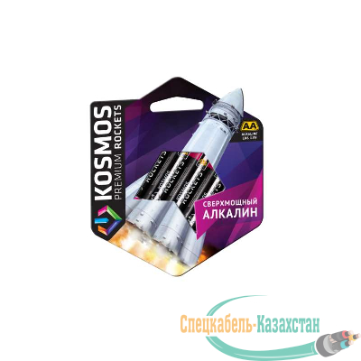 Элемент питания алкалиновый LR6 KOSMOS premium ROCKETS (блист. 4шт) Космос KOSLR6ROCKETS4BL