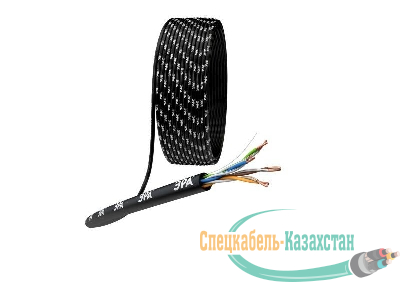 Кабель витая пара U/UTP кат.5E 4х2х24AWG solid CU PE Outdoor черн. (м) Эра Б0044431