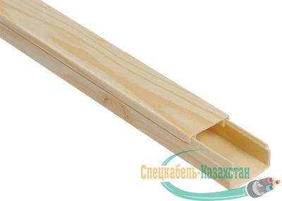 Кабель-канал 25х16 L2000 пластик ЭЛЕКОР сосна ИЭК CKK10-025-016-1-K34