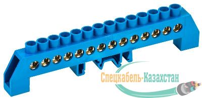 Шина нулевая в комб. DIN-изол. "Стойка" ШНИ-8х12-14-КС-С ИЭК YNN10-812-14DP-K07