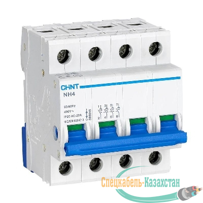Выключатель нагрузки 4п 63А NH4 (R) CHINT 398047
