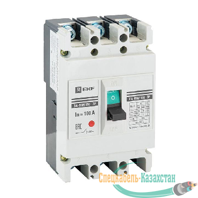 Выключатель авт. 3п ВА-99М 100/80А 20кА PROxima EKF mccb99-100-80m