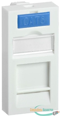 Вставка для 1 модуля Keystone Jack 45х22.5мм с маркером ITK CS6-11M