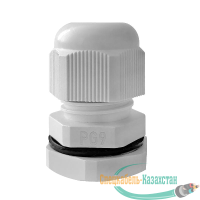 Ввод кабельный (сальник) PG-9 IP68 сер. TOKOV ELECTRIC TKE-PG-9-G