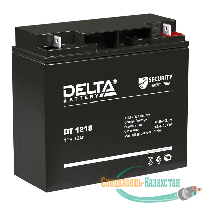 Аккумулятор 12В 18А.ч Delta DT 1218
