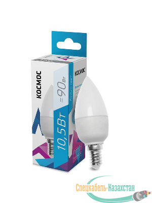 Лампа светодиодная CN 10.5Вт 220В E14 4500К Космос LkecLED10.5wCNE1445