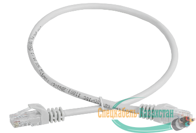 Патч-корд кат.5E UTP 0.5м сер. GENERICA PC01-C5EU-05M-G