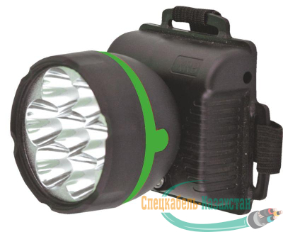 Фонарь налобный 909LED7 (7LED 1 режим; 3хR6 черн.) Ultraflash 11782