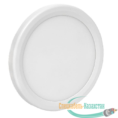 Светильник светодиодный ДВО 1003 6Вт 6500К IP20 встраив. Basic EKF DLL-1003-6-6500