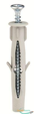 Комплект креп. F6 3.5х50 винт+дюбель (уп.100шт) DKC CM06541