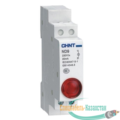 Индикатор ND9-1/r AC/DC 230В (LED) (R) красн. CHINT 594113
