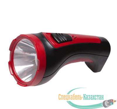 Фонарь светодиодный аккум. LED 2 режима 1Вт 500мА.ч зарядка от сети 220В Космос KOCAccu101WLED