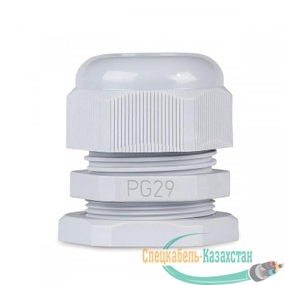 Ввод кабельный (сальник) PG-29 IP68 сер. TOKOV ELECTRIC TKE-PG-29-G