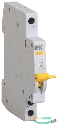 Контакт состояния КС47 новая серия на DIN-рейку IEK MVA01D-KS-1