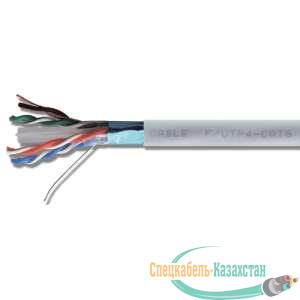 Кабель FTP 1х2х24AWG кат.5е медь бухта (м) Rexant 01-0120