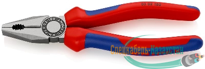 Плоскогубцы комбинированные L-180мм Knipex KN-0302180