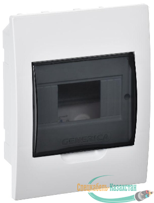 Бокс ЩРВ-П-6 мод. встраив. пластик IP41 GENERICA MKP12-V-06-41-G