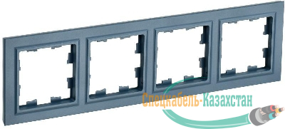 Рамка 4-м BRITE РУ-4-БрМ маренго IEK BR-M42-K35