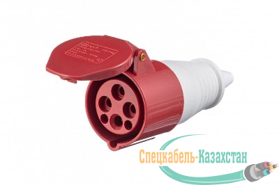 Розетка переносная 214 РП-102 16А 3P+PE 380В IP44 DEKraft 26011DEK