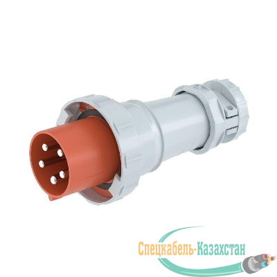 Вилка эл. каб. 63А 3P+E+N 400В IP67 DKC DIS2186337