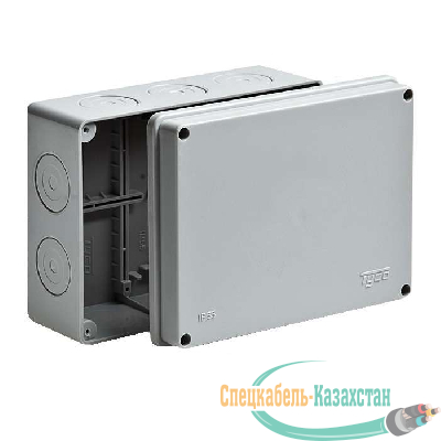 Коробка распр. ОП 200х140х75 IP55 без герм. Рувинил 67056