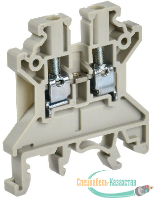 Колодка клеммная CTS ARMAFIX 2.5кв.мм сер. IEK YCT10-00-K03-002