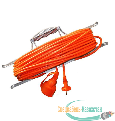 Удлинитель-шнур на рамке 1х20м без заземл. 6А IP44 УШ-6 ПВС 2х0.75 UNIVersal 9632016