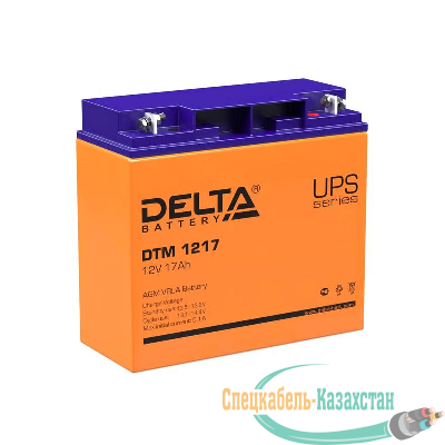 Аккумулятор 12В 17А.ч Delta DTM 1217