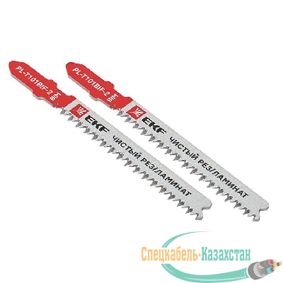 Пилка для электролобзика T101BIF (чистовой рез ламината)(BIM) (уп.2шт) Professional EKF pl-t101bif-2