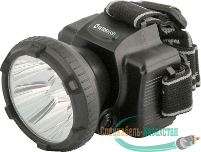 Фонарь налобный аккумуляторный LED 5365 (220В 5LED 2 режима; черн.) Ultraflash 11648