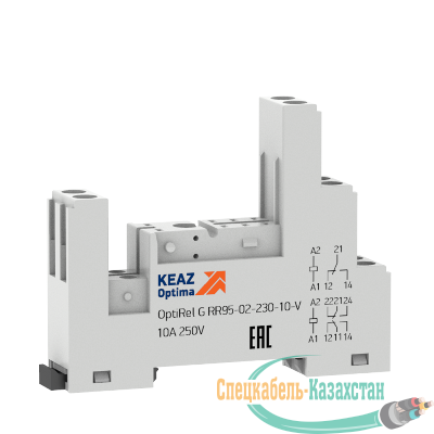 Розетка для реле OptiRel G RR95-02-230-10-V КЭАЗ 281173