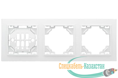 Рамка 3-м Минск горизонтальная бел. Basic EKF ERM-G-303-10