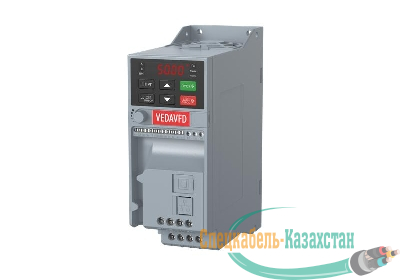 Преобразователь частоты VF-51-P4K0-0009-T4-E20-B-H вход. 380В выход. 4кВт выход. 9.5А VEDA ABA00008