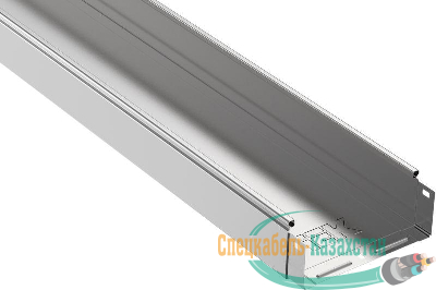 Лоток листовой неперфорированный 200х80 L3000 сталь 0.8мм ИЭК CLN10-080-200-3