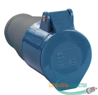 Розетка кабельная 32А 220В 2P+PE ССИ-223 IP44 ИЭК PSR21-032-3