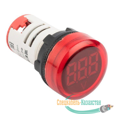 Индикатор значения напряжения ED16-22VD красн. PROxima EKF ed16-22vd-r